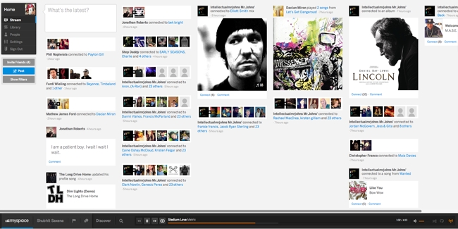 The new Myspace experience